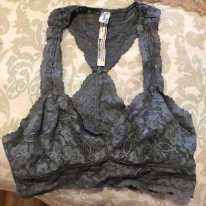 Free People Lace Galloon Bralette